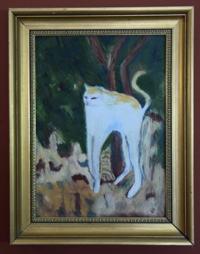 Le chat blanc