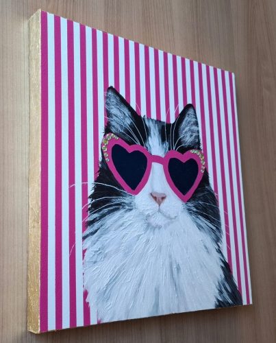 Poes met een gouden randje
